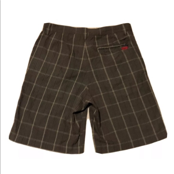 Patagonia Men’s Organic Shorts - Brown Check Sz 32 - Picture 2 of 9